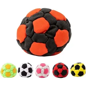 32 Panel Spiral Soccer Hacky Sack, Soft Portable Foot Kick Bag, Outdoor Sports Leisure Toy, Foot Coordination Training Game, Stress Relief Play Toy, All Age Casual Holiday Sports Gift