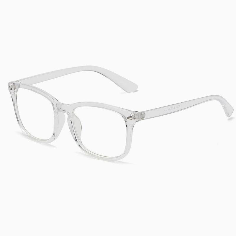 3pcs fashionable versatile daily trendy eyeglass frames for men, square frame, classic retro plain lenses for women