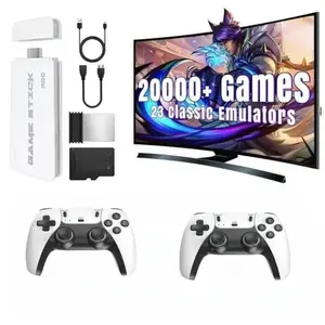 2025 New Video Retro Game Controller Console, Game Stick Console, Plug Play Console with 20,000+ Games & 26 Emulators, Wireless 26 Controllers, TF Card, HDMI Output, 2 Ergonomic Wireless Controllers, Video Gamepad Console, Christmas Gift, Birthday Gift
