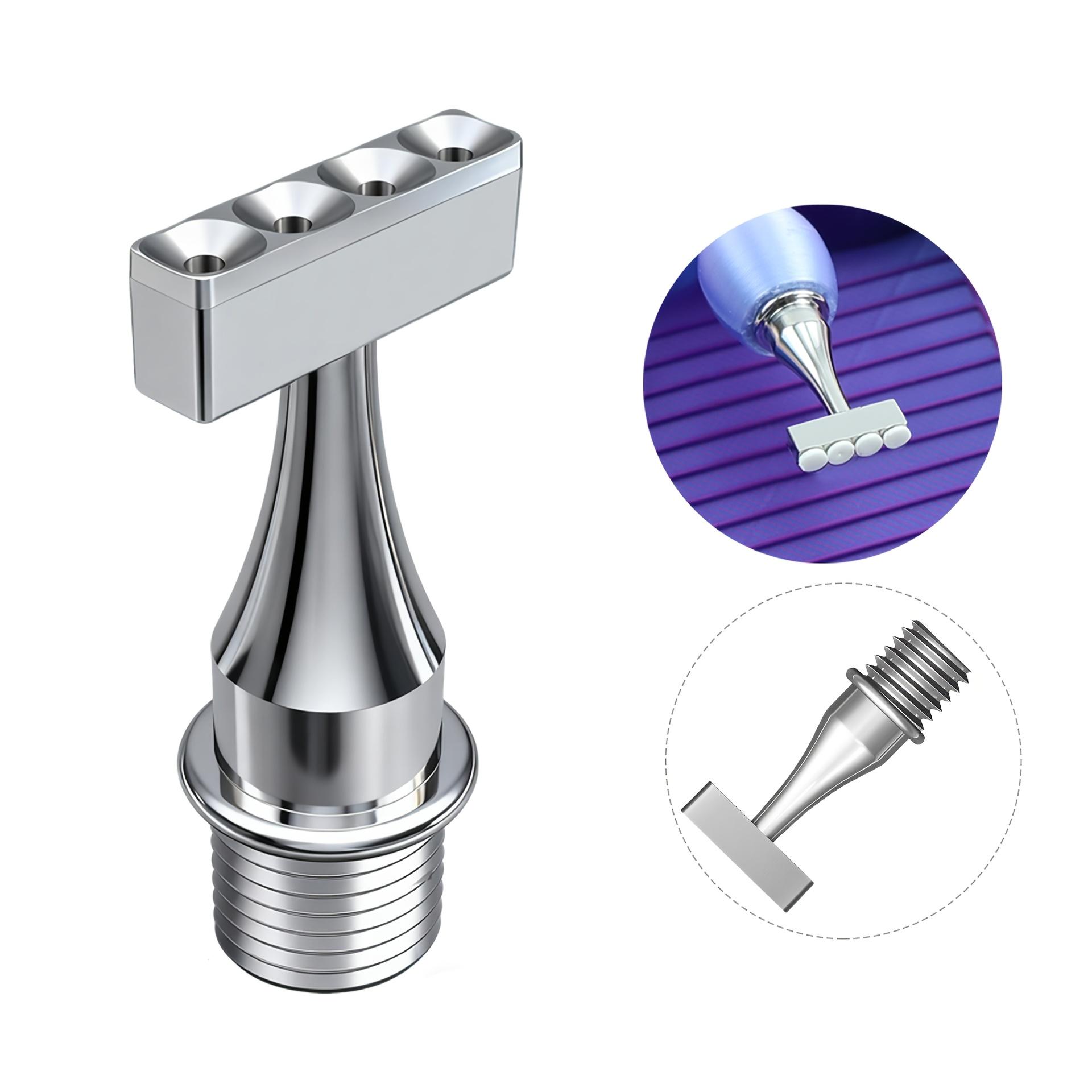 Stainless Steel Screw Multi-Functional Durable Material Vacuum Diamond Painting Replacement Head Set, Compatible with Most Vacuum Diamond Pens, Diamond Art Tools