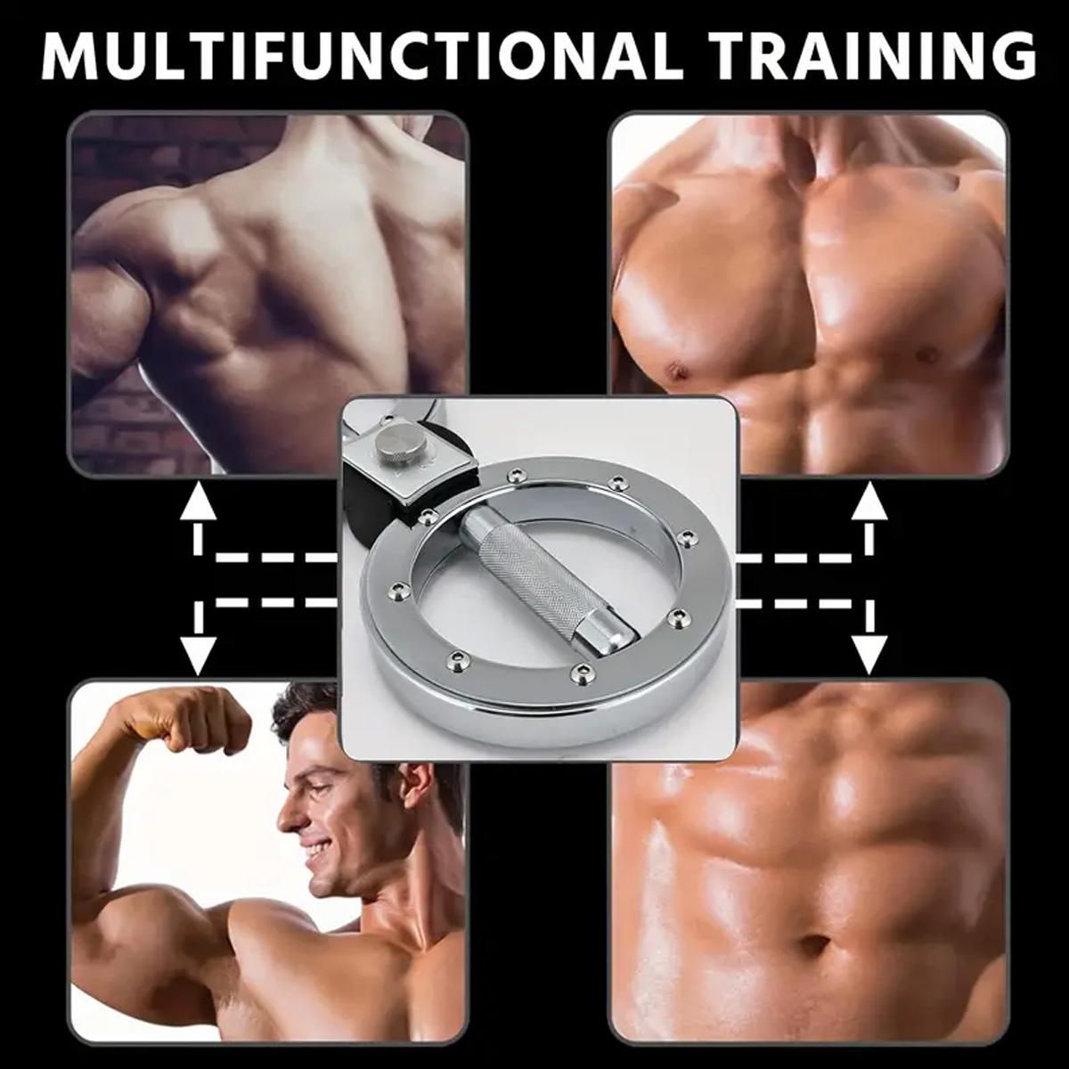 Adjustable Resistance Arm Trainer, Arm Strength Trainer - Multifunctional Forearm and Muscle Exercise Device, Suitable for Boxing, with a Figure-8 Design and Non-Slip Grips, Ideal for Speed Training and Fitness