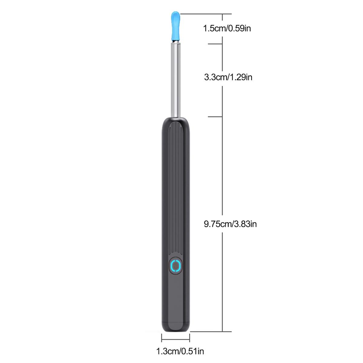 Ear Wax Removal Tool With Camera, 1 Set Portable Type-C Rechargeable Ear Cleaner, Waterproof Endoscope Ear Cleaning Tool, Christmas Gift, Winter Gift Set, New Year Gift, Stocking Fillers