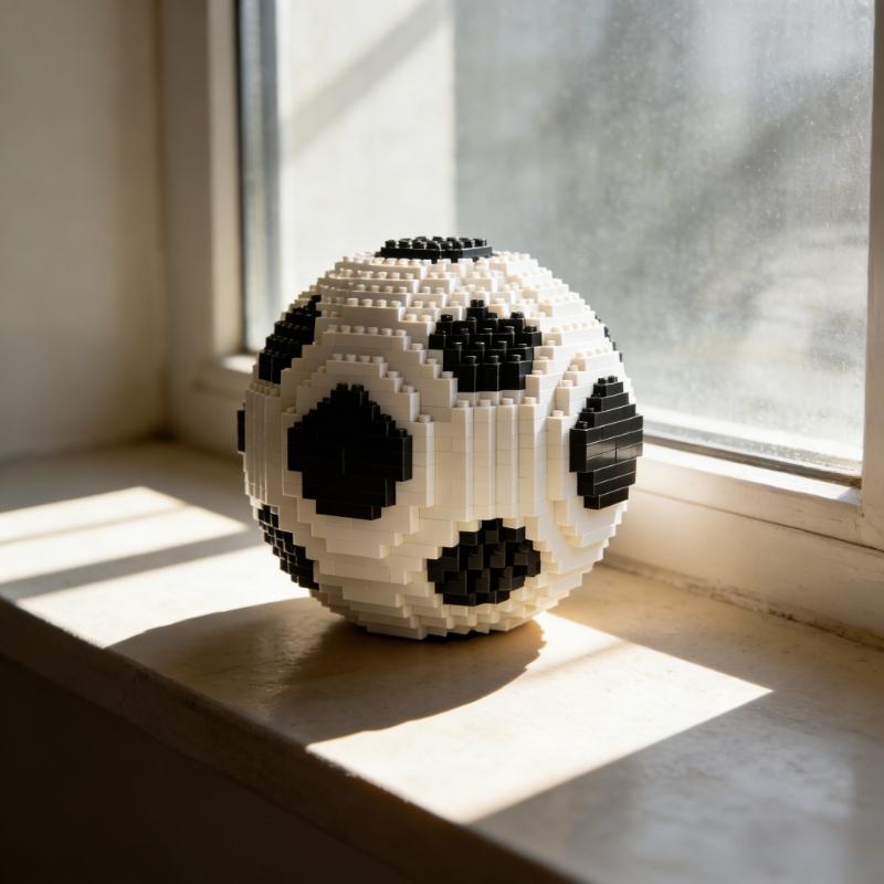 World Cup trophy gift box set for football fans, mini building blocks for children, Children's Day, Christmas and birthday gifts