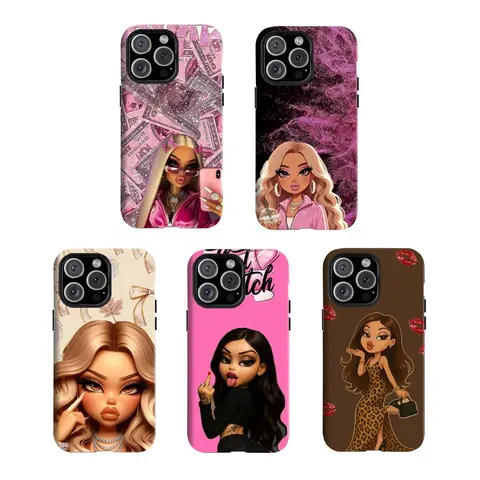 Y-Which Bratz Phone Case Are You Grabbing? Having good protective properties,for iPhone18 17 16 15 14 13 12 11Pro Max,for SamsungS26 S25 S24 S23 S22 Ultra,Protective Cover,give her/him a gift for Christmas and Thanksgi