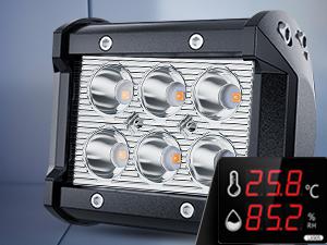 Nilight 4 Inch LED Light Pods Purple Spot Beam Driving Decoration Neon Light Bar 2PCS 18W Off Road Lights 12V 24V Lighting for Truck ATV UTV SUV RV Pick-up Van Boat light bar Automotive  dealsforyoudays