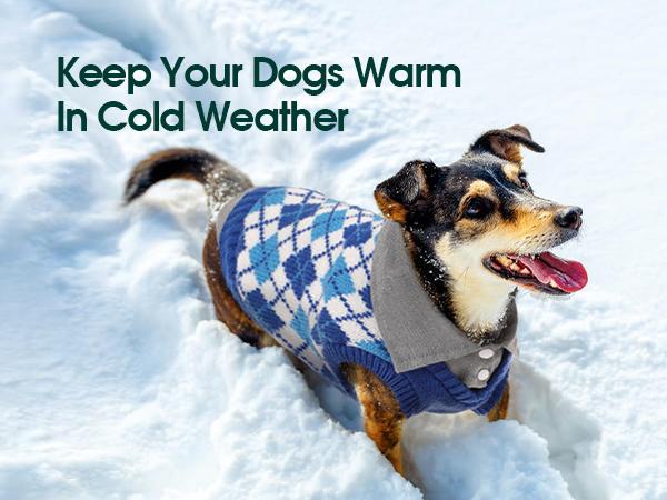 Kuoser Plaid Dog Sweater Warm Clothes, Patchwork Design Pet Dog Knitwear Classic Pullover Puppy Coat Cold Weather Sweatshirts with Leash Hole for Small Medium Cats Dogs Kuoser Plaid Dog Sweater Warm Clothes, Patchwork Design Pet Dog Knitwear Classic Pullover Puppy Coat Cold Weather Sweatshirts with Leash Hole for Small Medium Cats Dogs