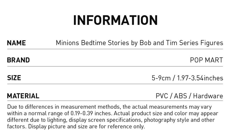 Minions Bedtime Stories by Bob and Tim Series Figures