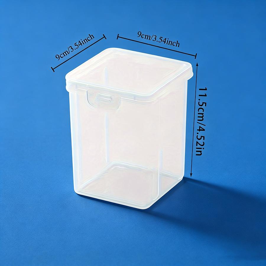 Transparent Stackable Storage Containers, Dustproof Design With Sealed Lids, Multi Use Organizer for Hair Accessories Jewelry & Crafts