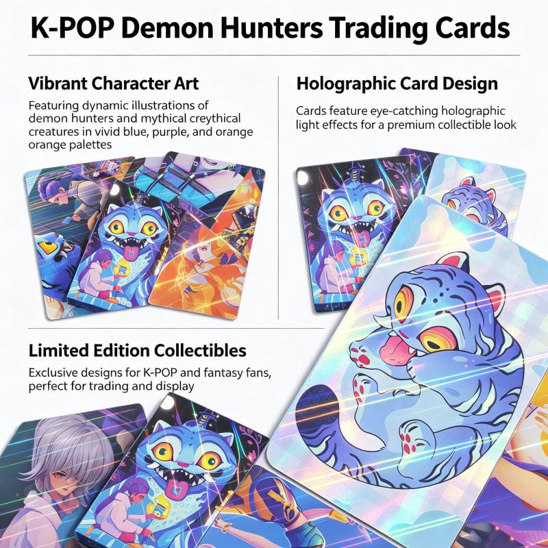 Hot Laser Cards Girl Group Cartoon Series Accessories LOMO Small Cards Unisex Children's Holiday Gifts