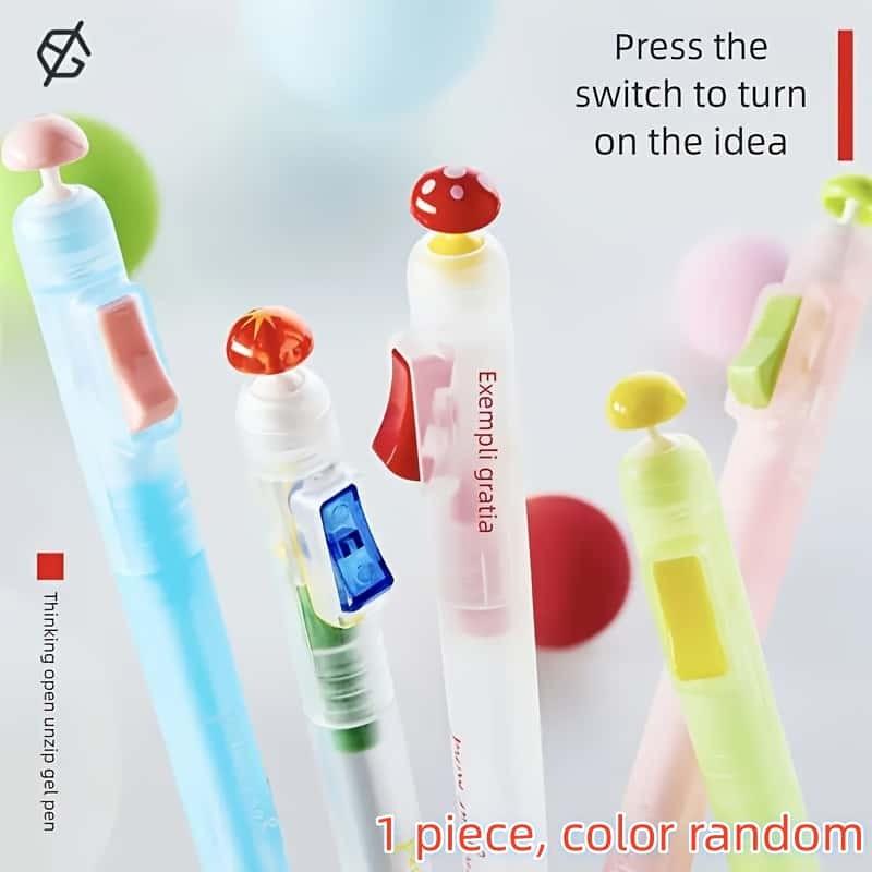 Stress Relief Exam Prep Pen, Fine Point Writing, Quick-Drying Ink, Durable Plastic Body, Ideal for Students & Office Use