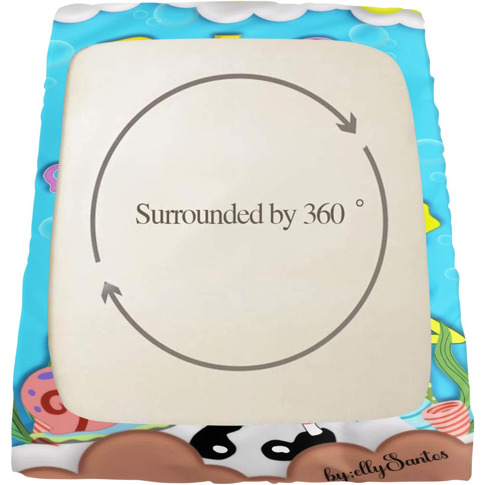 3 Piece Spongebob Pattern Fitted Sheet Set, Soft And Durable Bedding Set Includes 1 Piece Flat Sheet And 2 Pieces Pillowcases, Daily Holiday Birthday Gift Bedroom Decorations For Kids And Adults