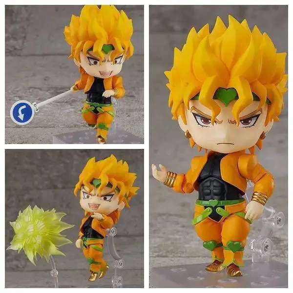 1110 Dio Brando Jojo Bizarre Adventure Q Version Interchangeable Face Boxed Anime Figure Collectible For Anime Fans