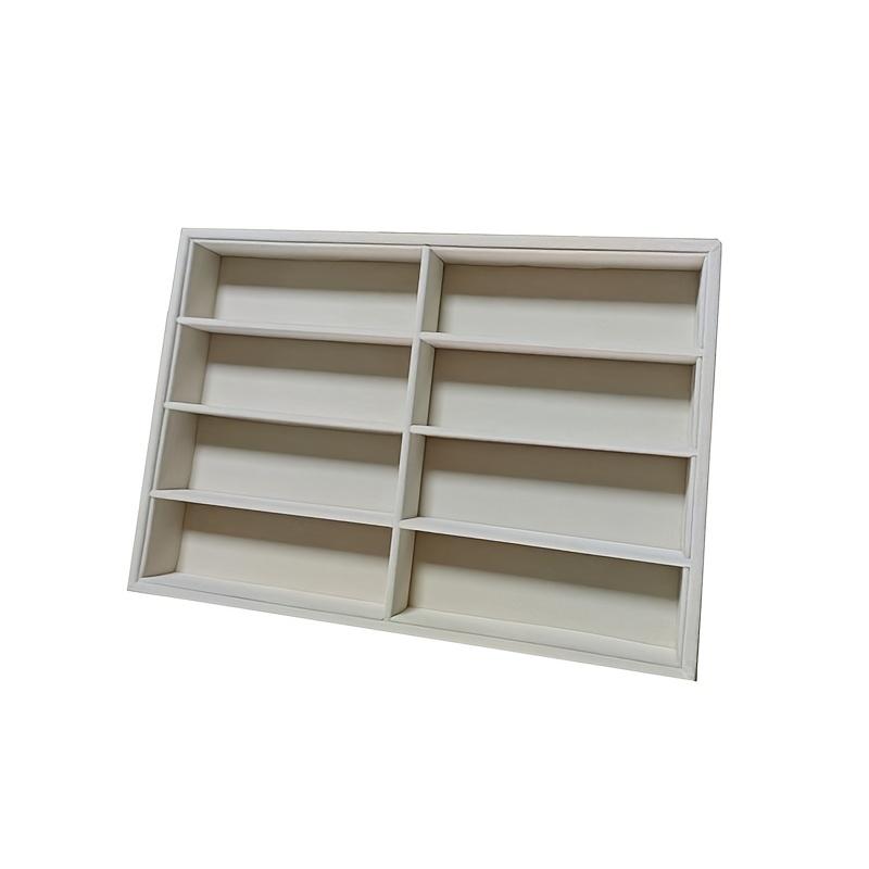 Soft Velvet Jewelry Tray, ideal for home storage and display. This stylish jewelry box keeps earrings, rings and necklaces organized. Dust-proof, lightweight and perfect for dresser decor and daily jewelry management.