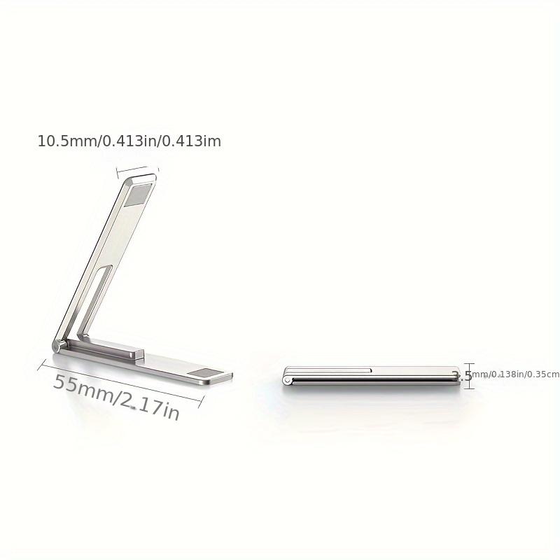 Ultra-Thin One-Word Phone Holder, Mini Back Sticker, Invisible Portable Foldable Lazy Stand