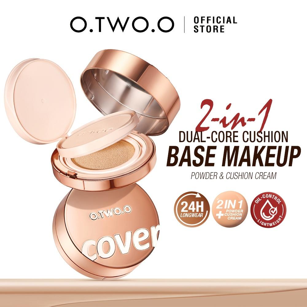 Cushion Foundation, 24-hour Two-in-one, Long-lasting, Oil-controlling, Matte, Soft-focus, Concealing, Makeup Powder Foundation, An Essential for Daily Use. Otwoo