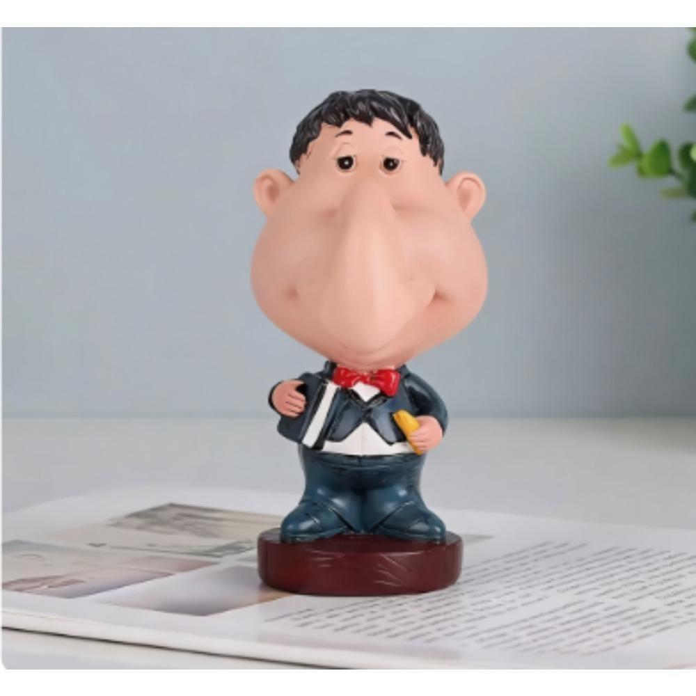 Cute Teacher Eyeglass Frame Base — Featuring vivid expressions and nose bridge design, the stable base is suitable for home, office, and optical shop decoration and display. A perfect humorous and fun gift with a strong sense of art.