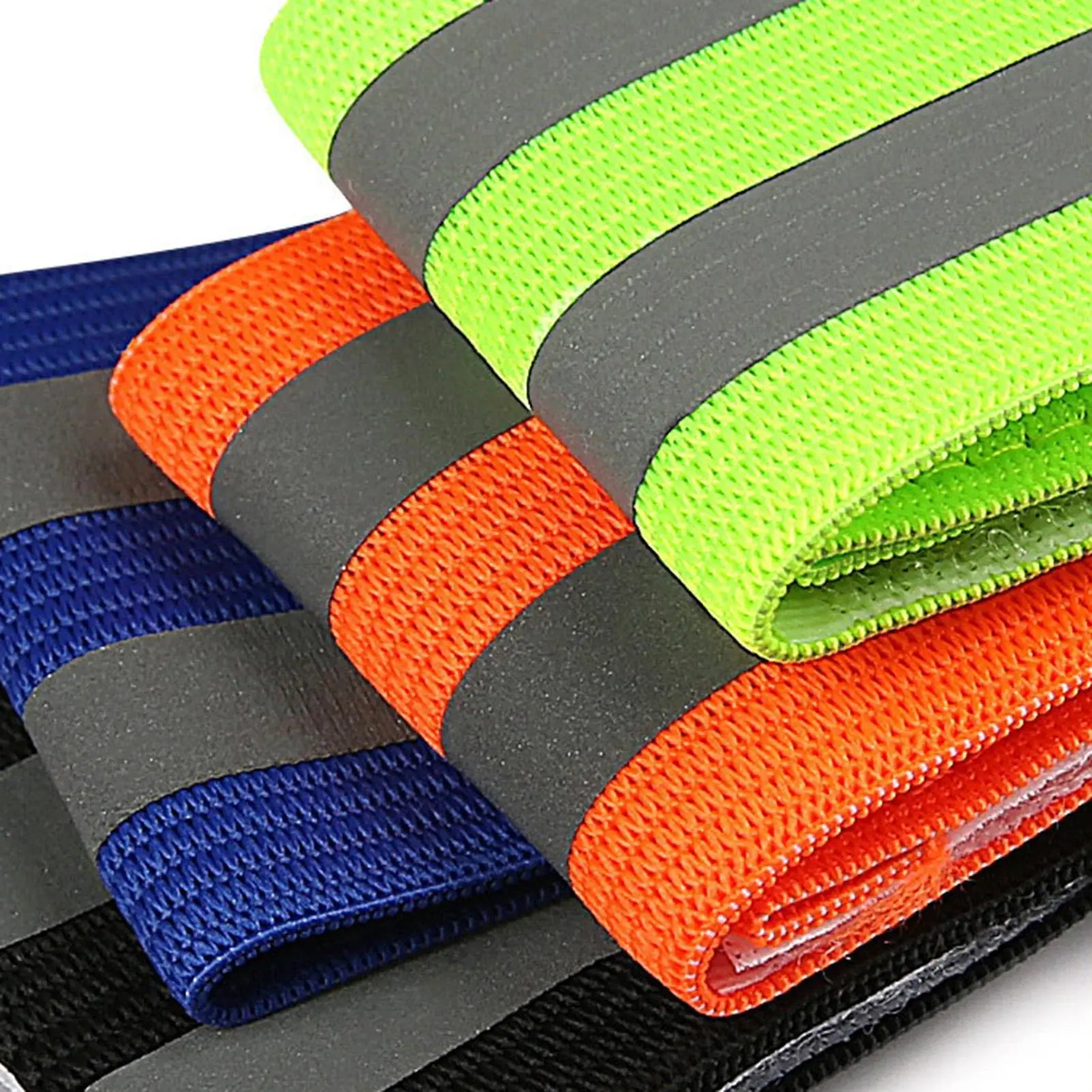 1Pcs Reflective Leg/Arm Band for Night Running/Cycling High Visibility Elastic Leg Strap Night Warning Tape for Kids Security