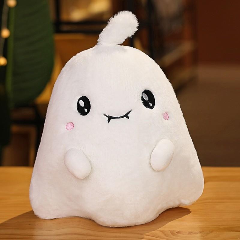 Halloween Ghost Pillow Death God Plush Toy, Small Soft Stuffed Doll, Halloween Decorative Accessory, Perfect Gift for Horror Fans