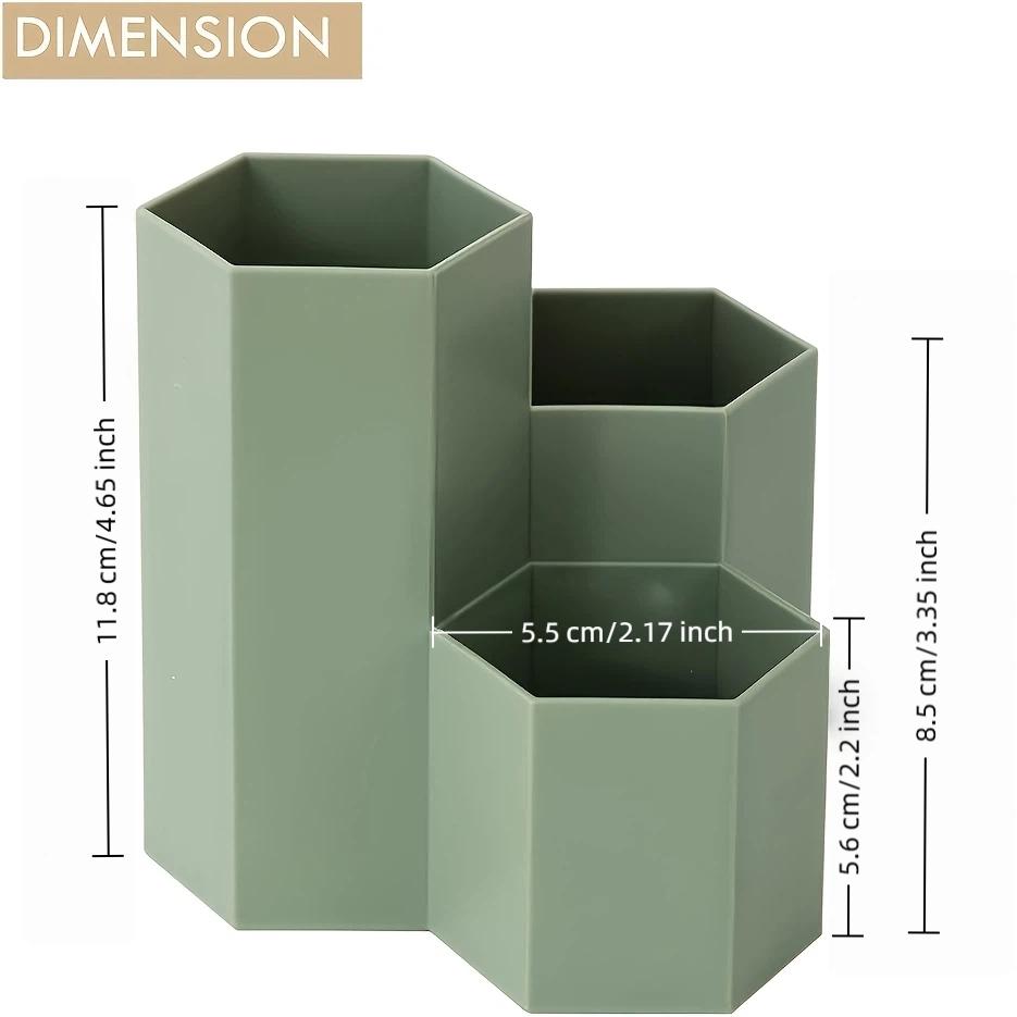 Multi-purpose Desk Organizer, Pen Holder, Pencil Cup & Office Accessory Storage for Home, Office, and School, Desktop Storage Rack, Office Desk Accessories, Stationary Organizer Holder