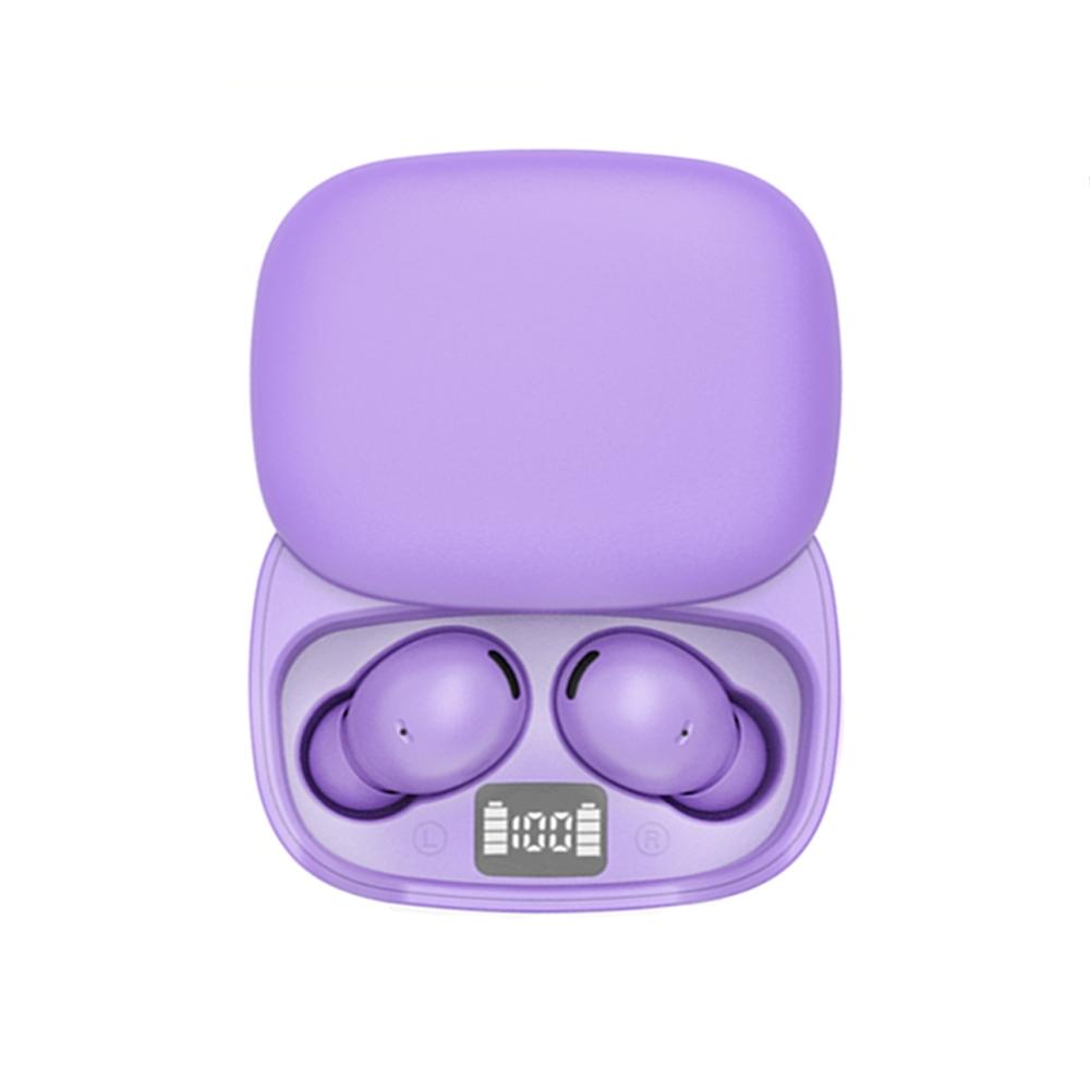 Wireless Earphone, In-ear Design Earphone with Charging Case, Noise Cancelling Headphone for Gaming, Sports, Office, Home, Audio, Earbuds Wireless, TWS Earbuds, Sliding cover charging case with LED battery level indication Headset