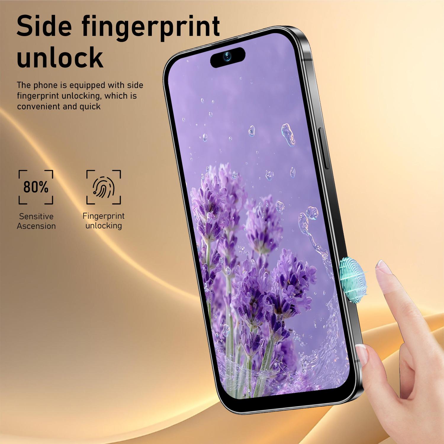 Astarry 17 Pro Max Large Screen Smartphone Mobile Phone, 6gb+128GB RAM, 6.61-Inch Screen, Dual Sim, 8+20mp Camera, 4g Network, Wi-Fi Bluetooth-compatible, Type-C Port