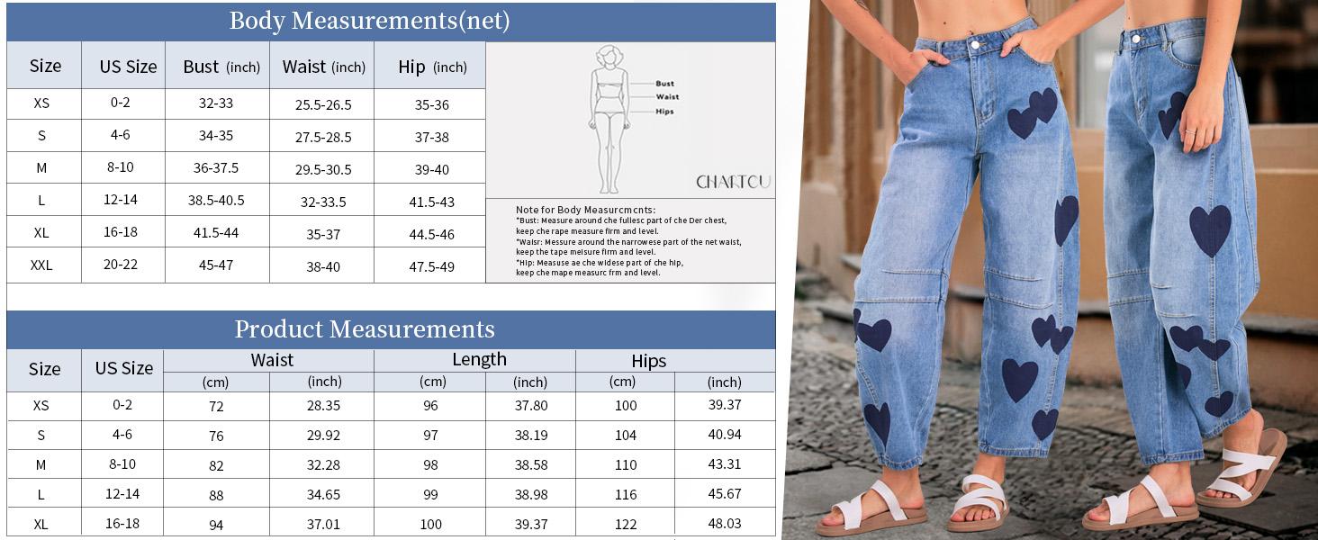 CHARTOU Y2k Barrel Jeans Women Wide Leg Baggy Distressed Printed Boyfriend Horseshoe Denim Pants Bottom Streetwear