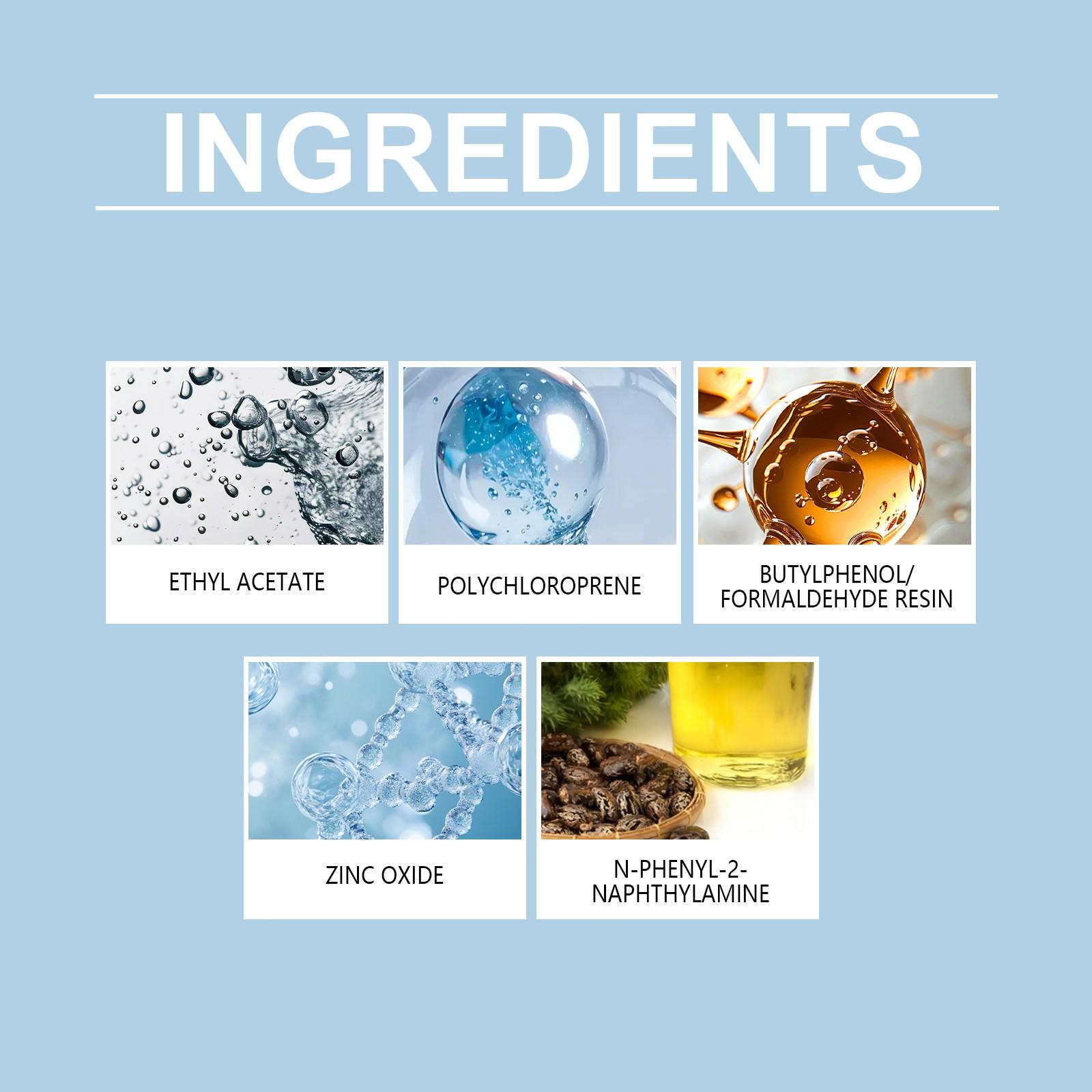 2-Pack Refrigerator Drawer Adhesive (50ML*2), Easy-To-Use, No Nails Needed, Durable Cold Temperatures, Adhesive for Refrigerator Parts