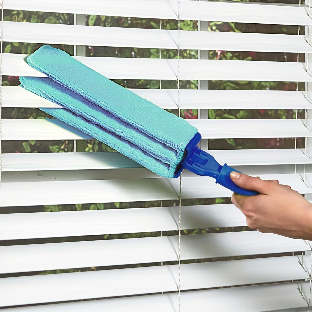 Pro Extra Large Blinds Duster - A Window Blinds Cleaning Tool with Extendable, Featuring Soft Microfiber Sleeves And a Long Handle, Ideal for Cleaning Window Blinds, Air Conditioning Vents, Fans, Car Vents, And Additional Surfaces