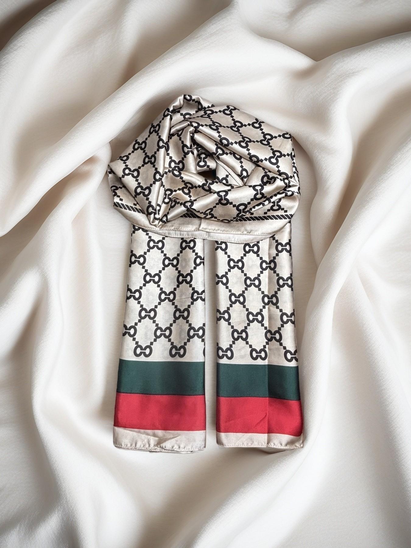 Women's Silk Texture Scarf, Lightweight Multi-Purpose Sun Protection Shawl, Perfect for Beach and Travel, Fashionable Versatile Accessory