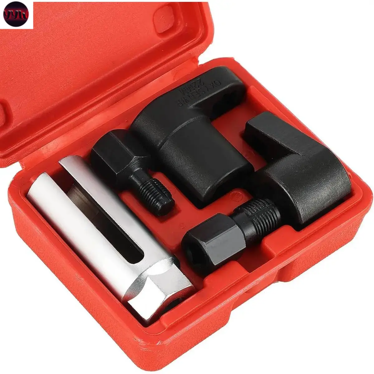 YYW1 O2 Sensor Socket,Automotive Tool Sensor Socket Set Wrench Remover Tool and Thread Chaser Set,Car Accessories O2 Sensor Socket Set Removing and Install Sensors
