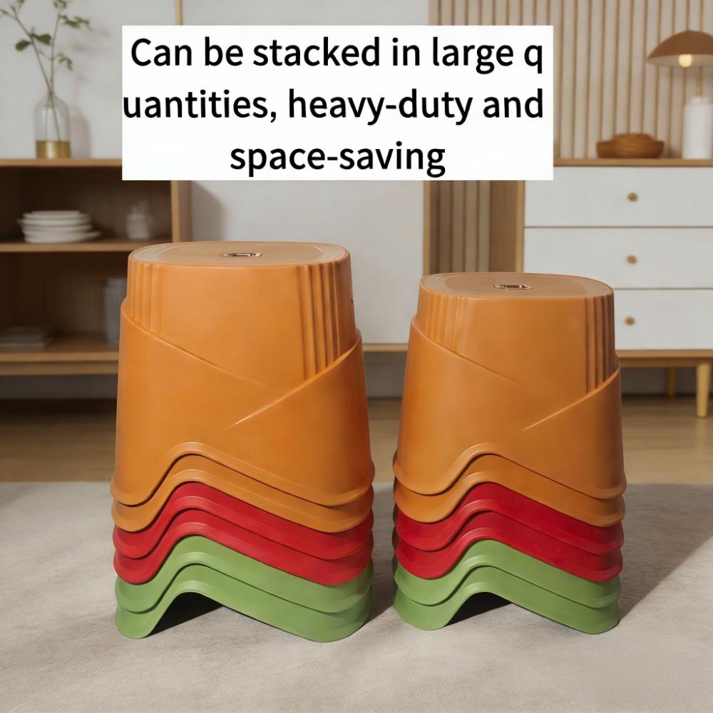 1PC Portable Multifunctional Stool, Non-Slip Design, Stable Weight Capacity, Home Use, Outdoor Camping, Bathroom Foot Rest, Family Friendly