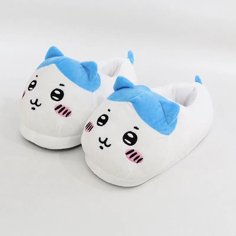 Jhikwas Jiikawa Plush Slippers Self-deprecating Bear Usachi Xiaobachiika Cute Slippers Indoor Super Soft Cotton Shoes Girl Gift