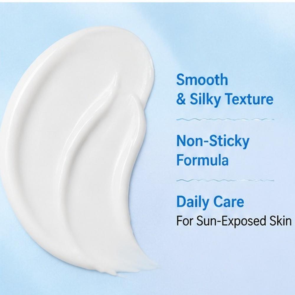 After-Sun Skin Care Cream, care sunburned and heated skin, lightweight non-greasy texture, deeply hydrates and replenishes moisture, 300ml/10.14fl oz