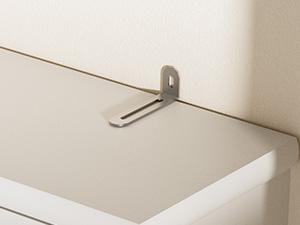 AHB Over The Toilet Storage Cabinet, Bathroom Space Saver Above Washer with Anti-Tip Device, Over Toilet Bathroom Organizers with Adjustable Shelf and Glass Doors