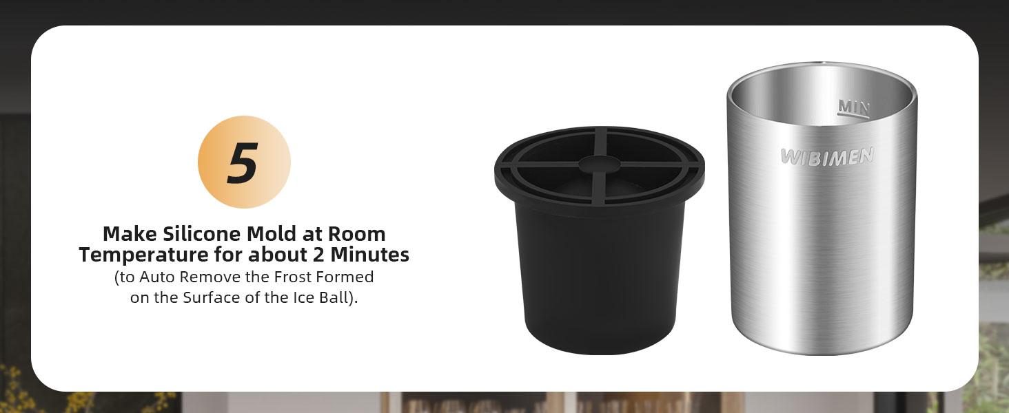 Home Bar Essential Crystal Clear Ice Ball Mold (2 or 4 Pack)