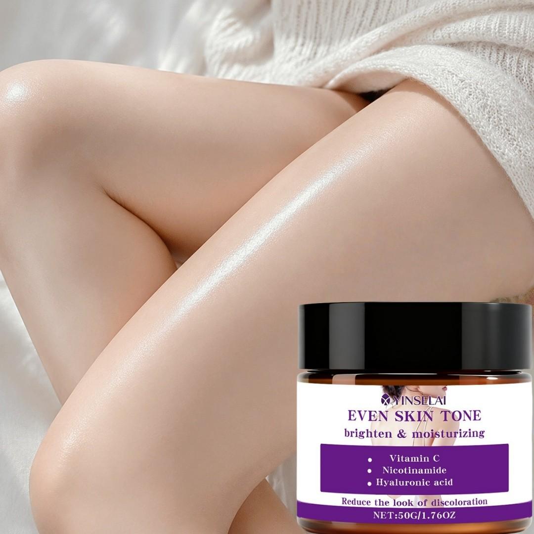 Smooth Skin Body Lotion 50g, Collagen & Hyaluronic Acid, Brightening, Safe Ingredients, for Sensitive, Dry, Oily, Combination Skin