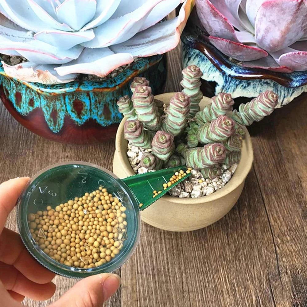 Multi-Setting Hand Seeder for Vegetables, Flowers, Grass, Wheat, Corn | Adjustable Seed Rate, 5 Settings | Perfect for Gardening, Greenhouse, Farm, Precision Planting | Durable, Portable, Efficient, Reduces Labor