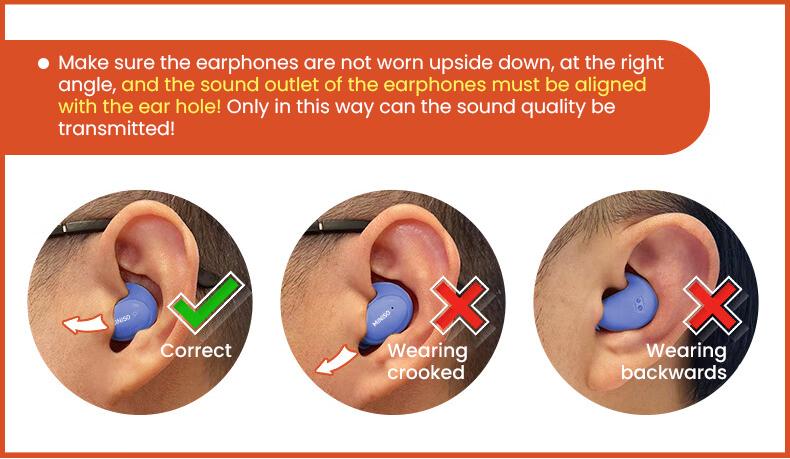 MINISO MS153 Wireless Sleep Earbuds Noise Blocking Headphones for Sleep Comfortable Fit Bluetooth 5.4 Earphones Side Sleeping In-Ear Headsets Noise reduction and sleep aid
