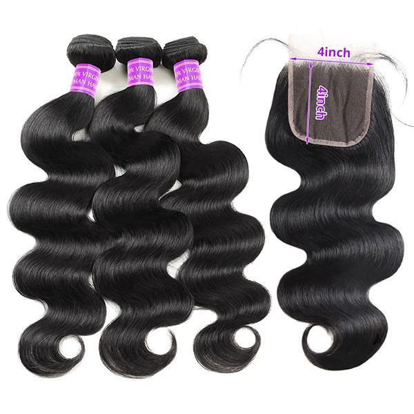 Ama Body Wave Bundles With Closure 4x4 Lace Closure With Bundles Virgin Human Hair Bundles With Closure Ama Body Wave Bundles With Closure 4x4 Lace Closure With Bundles Virgin Human Hair Bundles With Closure