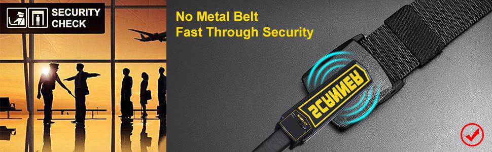 JASGOOD 2 Pack Nylon Military Tactical Men Belt Webbing Canvas Outdoor Web Belt with Plastic Buckle