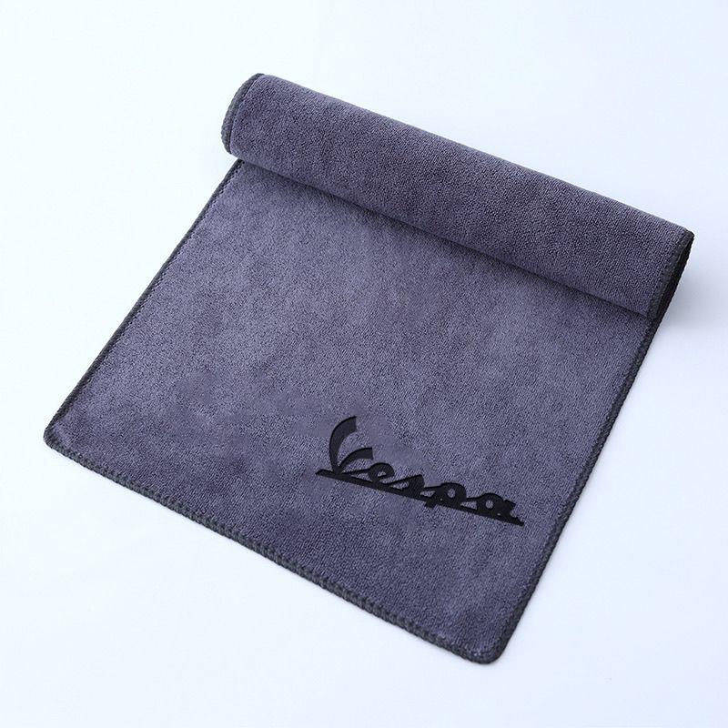 Microfiber Car Wash Towel for Vespa Scooter, Cleaning Drying Cloth for Gts Lx Lxv Gtv Sprint Primavera 150 300, Auto Accessories