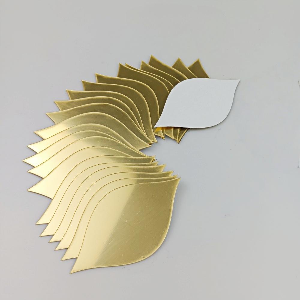 6pcs/12pcs/24pcs Acrylic Mirror Wall Stickers， Water Drop Mirror Stickers，Removable 3D Acrylic Wall Art， Suitable for Modern Home Decoration