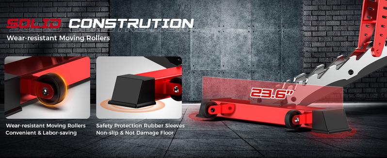 Pooboo Weight Bench, Adjustable Workout Bench for Home, 1500LBS Weight Capacity Heavy Duty Strength Training Bench, Flat/Incline/Decline Positions for Full Body Workout