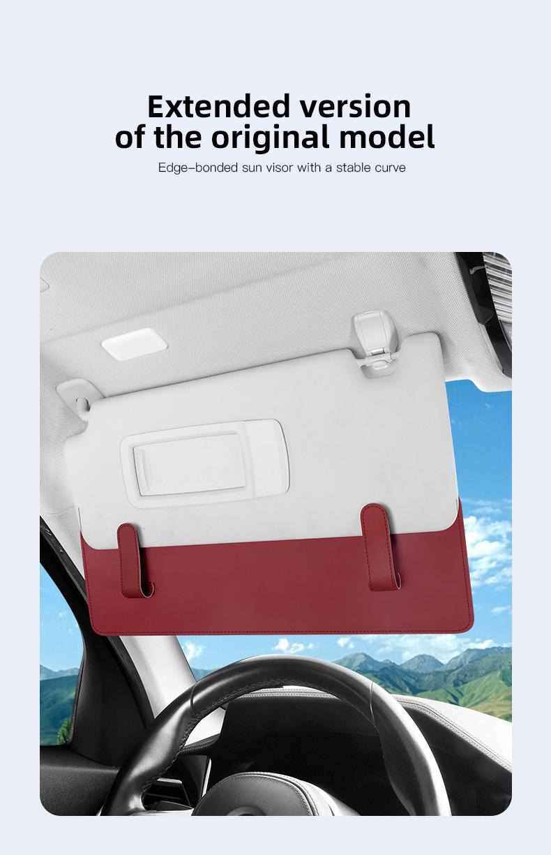 Car Sunshade Extender Plate Storage Clip Glasses Clip For Great Wall GWY WEY TANK 300 500 700 400