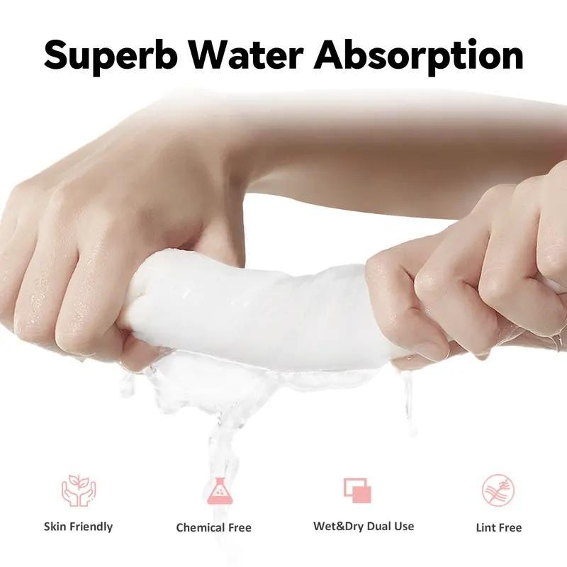 Disposable Compressed Towel Tablets - 30 Pieces Portable Compact Face Towels Suitable for Home Use, Camping, Hiking, Travel, Picnics, and Gym Workouts - Ideal for On-the-Go Hand Cleaning, Facial Cleansing, and Makeup Removal