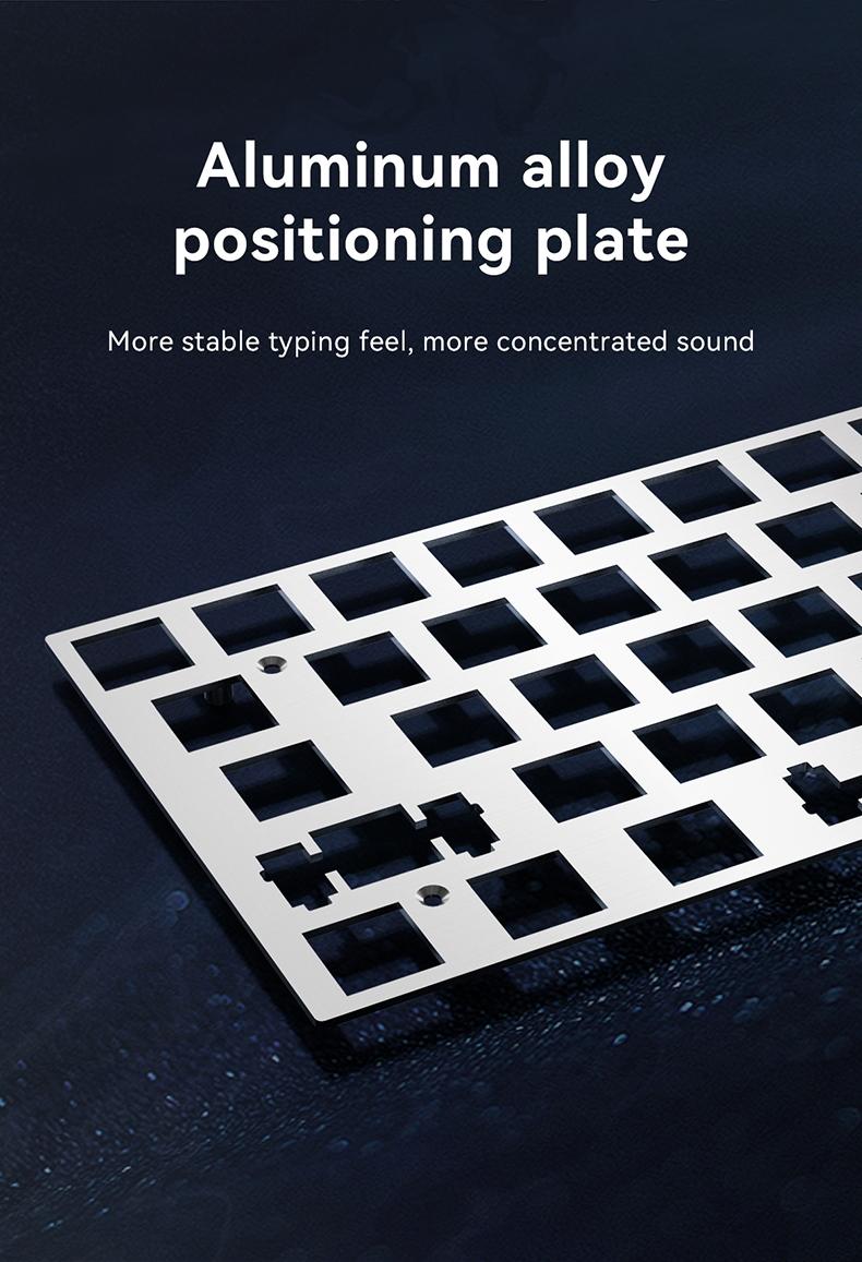 AK680 V2 wired gaming mechanical keyboard AJAZZ e-sports game specific axis ice island switch gaming player computer office compact mechanical keyboard 8K return rate RGB DIY multi scene applicability