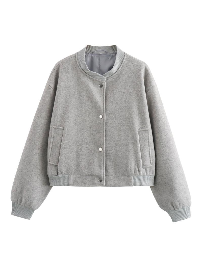 Women's casual jacket, stylish and comfortable design, perfect for everyday wear, a versatile fashion staple for spring and autumn.