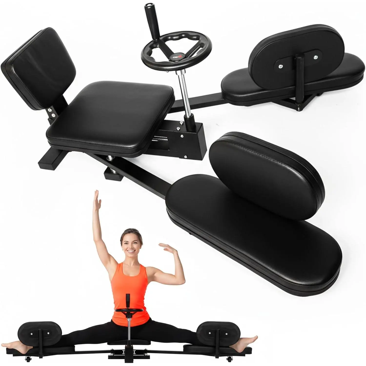 Professional  Stretcher for Adductor Stretching up to 180°,  Spreader Machine, Split Trainer for  - Ideal for Martial Arts, Ballet, and Daily