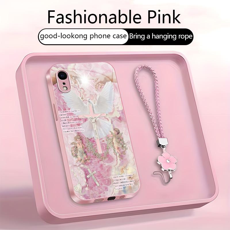 Suitable for [iPhone Xr] Women's high-end phone case，A wide variety of patterns for you to choose from.This phone case prays for you，God will bless you and bring you good luck YM99