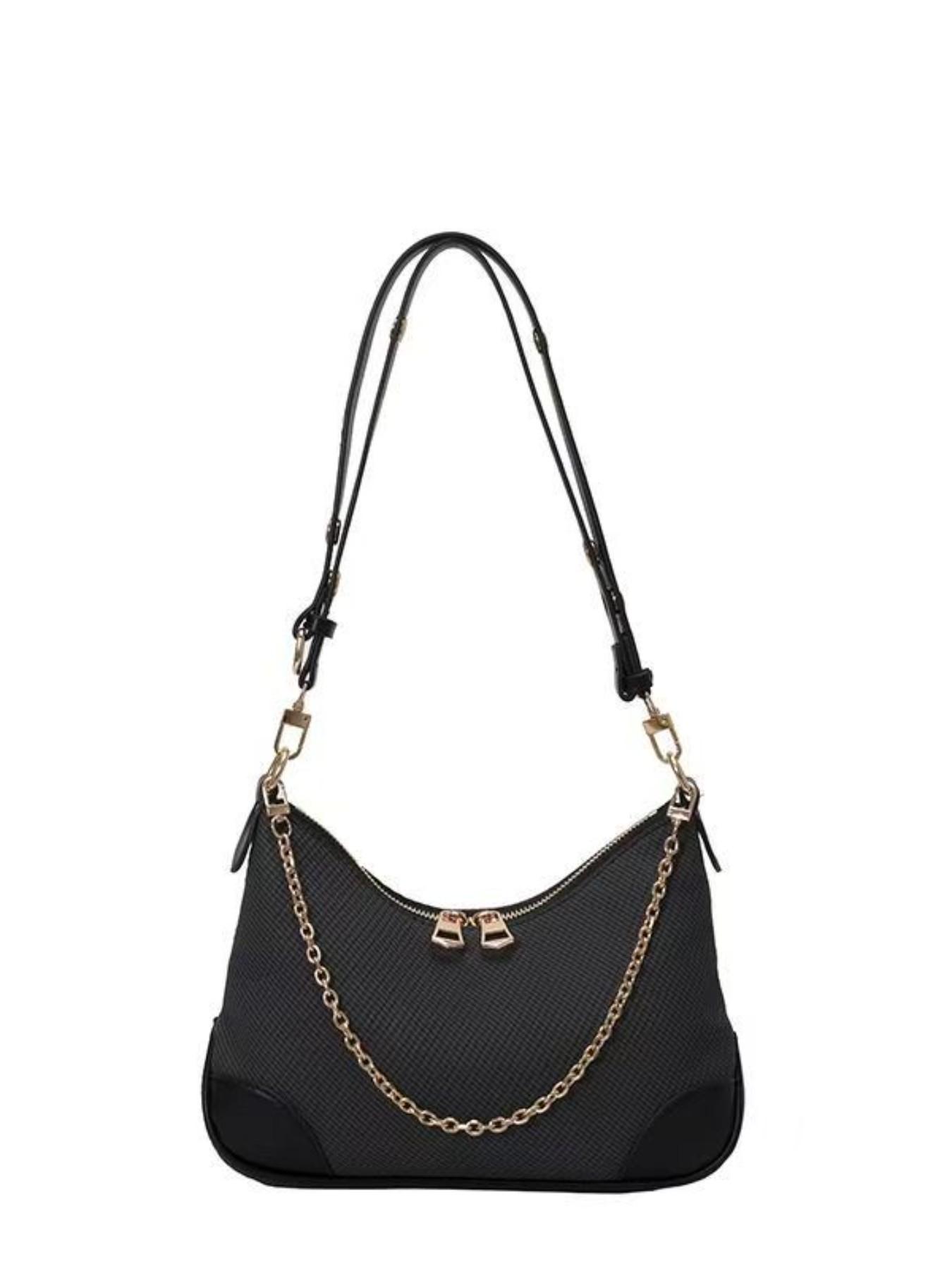 1 handbag shoulder strap, suitable for crossbody bags, golden chain shoulder strap, long chain accessory for mahjong bags, underarm bag chain replacement shoulder strap